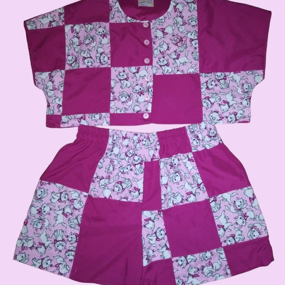 Handmade Tops - Disneys Marie Aristocats set (size L-2X)